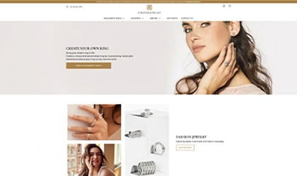 Sito web demo di gioielleria su Magento 2.4.x