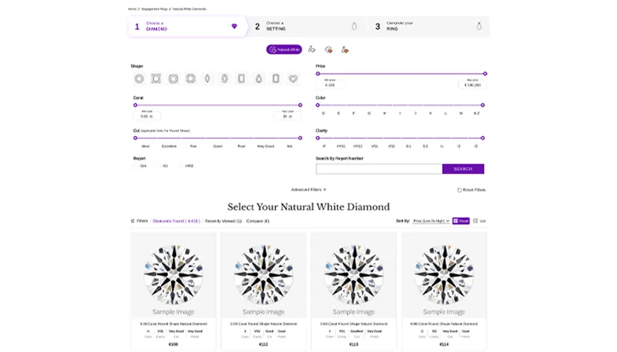 Select diamond