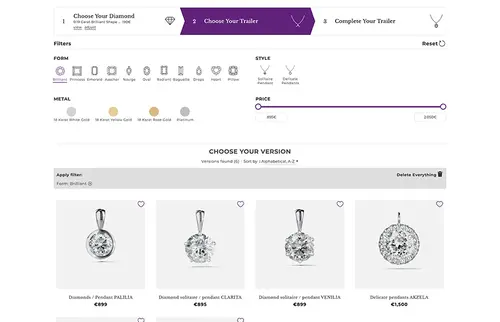 Select Your Pendant Setting